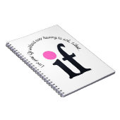 Inspiratief 'Wat als' Notitieboek Notitieblok (Rechterzijde)