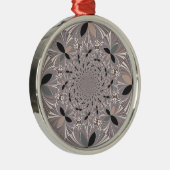 Inspiratiefloer Metalen Ornament (Rechts)