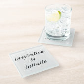 Inspiratieglazen Onderzetter (Schuin)