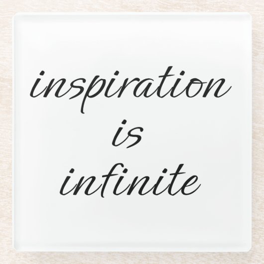 Inspiratieglazen Onderzetter (Voorkant)