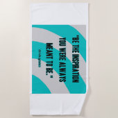 Inspiratiehanddoek Strandlaken (Voorkant)