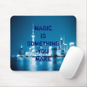 Inspiratiehoop citeert Hoesje 's nachts achtergron Muismat (Met muis)