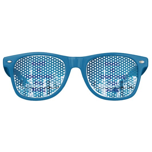 Inspiratiehoop citeert Hoesje 's nachts achtergron Retro Zonnebril (Voorkant)