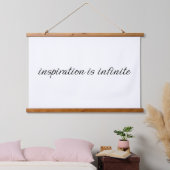 Inspiratiehout met bovenzijde wandbekleding hangend wandkleed (Slaapkamer)