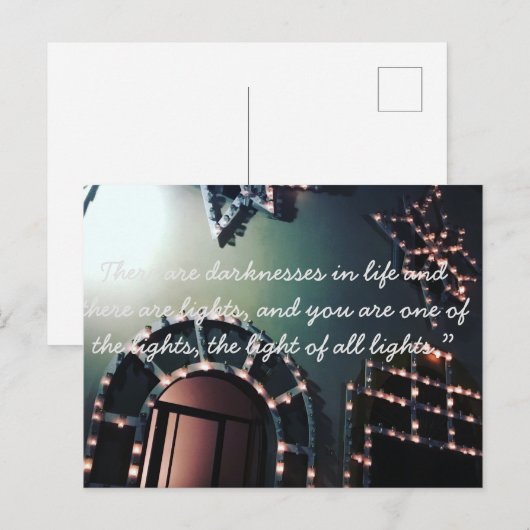 Inspiratiekaart Italiaans  Briefkaart (Voorkant / Achterkant)