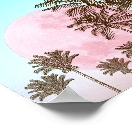 Inspiratieposter met hete luchtballonnen poster (Hoek)