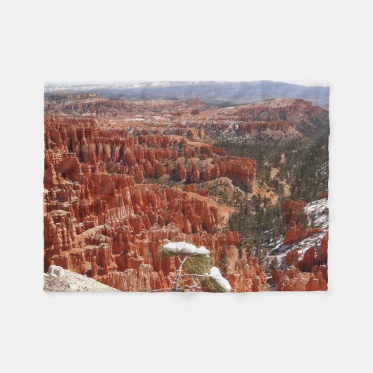 Inspiratiepunt bij Bryce Canyon I Fleece Deken (Voorkant (Horizontaal))