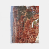 Inspiratiepunt bij Bryce Canyon I Fleece Deken (Voorkant)