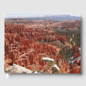 Inspiratiepunt bij Bryce Canyon I Gastenboek (Voorkant)