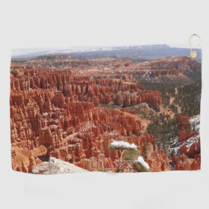 Inspiratiepunt bij Bryce Canyon I Golfhanddoek