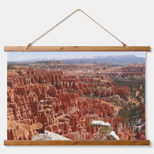 Inspiratiepunt bij Bryce Canyon I Hangend Wandkleed (Voorkant)