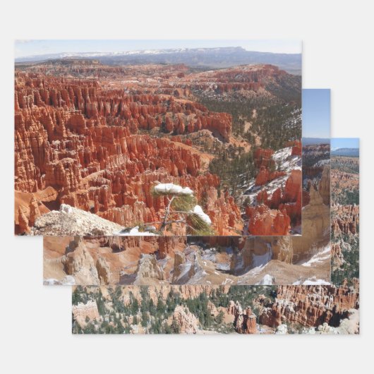 Inspiratiepunt bij Bryce Canyon I Inpakpapier Vel (Set)
