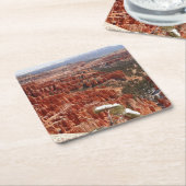Inspiratiepunt bij Bryce Canyon I Kartonnen Onderzetters (Schuin)