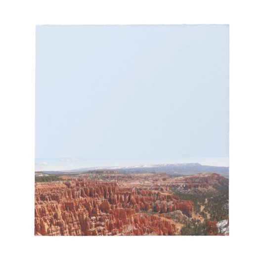Inspiratiepunt bij Bryce Canyon I Notitieblok (Voorkant)