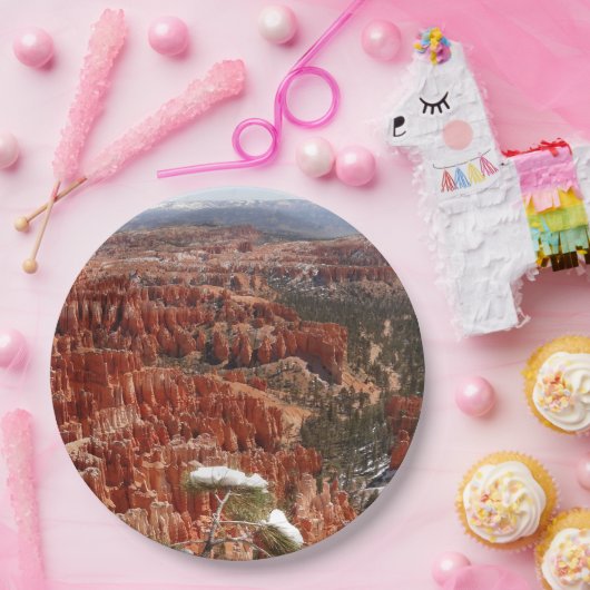 Inspiratiepunt bij Bryce Canyon I Papieren Bordje (Feest)