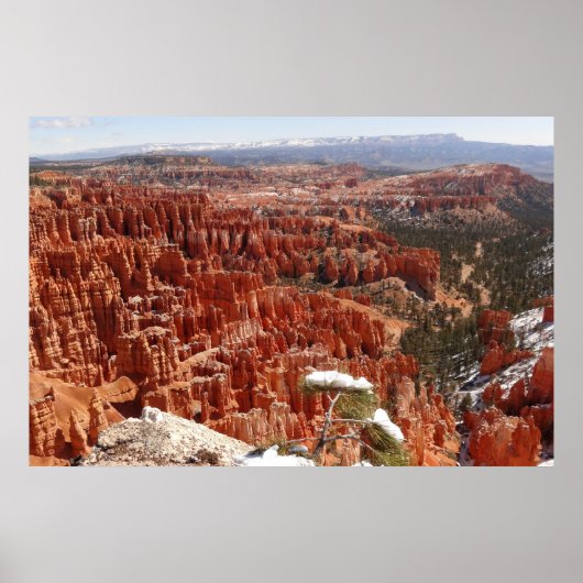 Inspiratiepunt bij Bryce Canyon I Poster (Voorkant)