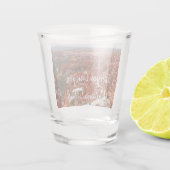 Inspiratiepunt bij Bryce Canyon I Shot Glas (Achterkant)