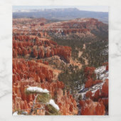Inspiratiepunt bij Bryce Canyon I Wijn Etiket (Enkel label)