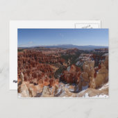 Inspiratiepunt bij Bryce Canyon II Briefkaart (Voorkant / Achterkant)