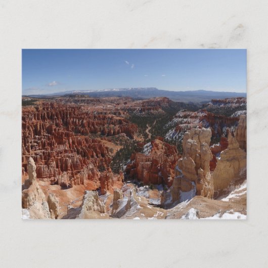 Inspiratiepunt bij Bryce Canyon II Briefkaart (Voorkant)