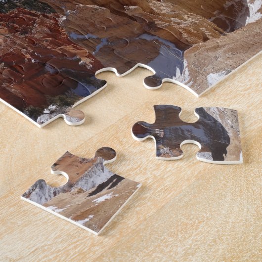 Inspiratiepunt bij Bryce Canyon II Legpuzzel (Zijkant)