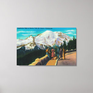 Inspiratiepunt bij Sunrise Park Canvas Afdruk