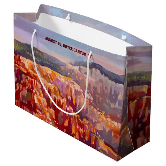 Inspiratiepunt Byce Canyon Utah Groot Cadeauzakje (Achterkant Gekanteld)