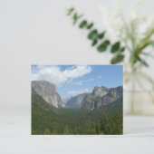 Inspiratiepunt in het Nationaal Park Yosemite Briefkaart (Staand voorkant)