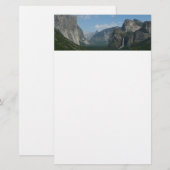 Inspiratiepunt in het Nationaal Park Yosemite Briefpapier (Voorkant / Achterkant)