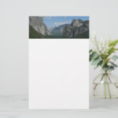 Inspiratiepunt in het Nationaal Park Yosemite Briefpapier (Staand voorkant)