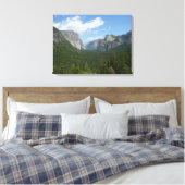 Inspiratiepunt in het Nationaal Park Yosemite Canvas Afdruk (Insitu (Slaapkamer))