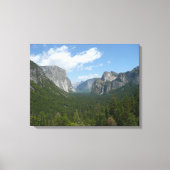 Inspiratiepunt in het Nationaal Park Yosemite Canvas Afdruk (Voorkant)