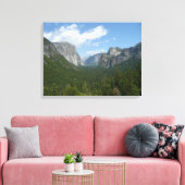 Inspiratiepunt in het Nationaal Park Yosemite Canvas Afdruk (Insitu (Woonkamer))