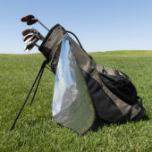 Inspiratiepunt in het Nationaal Park Yosemite Golfhanddoek (Groen)