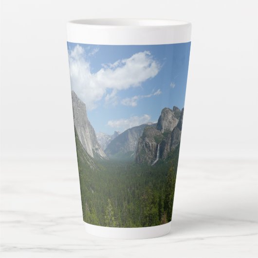 Inspiratiepunt in het Nationaal Park Yosemite Latte Mok (Voorkant)