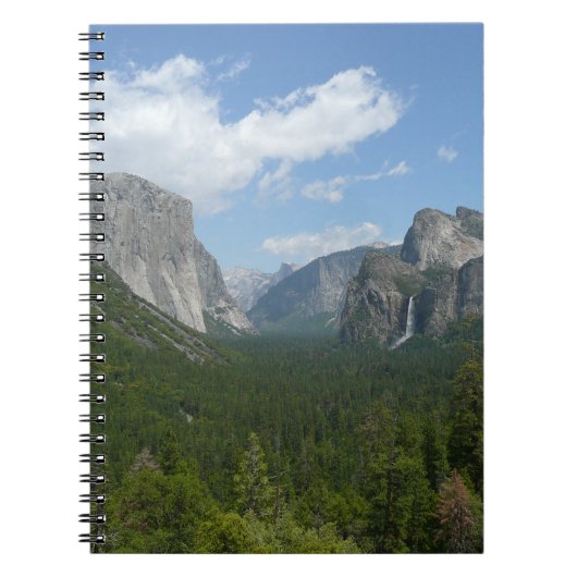 Inspiratiepunt in het Nationaal Park Yosemite Notitieboek (Voorkant)