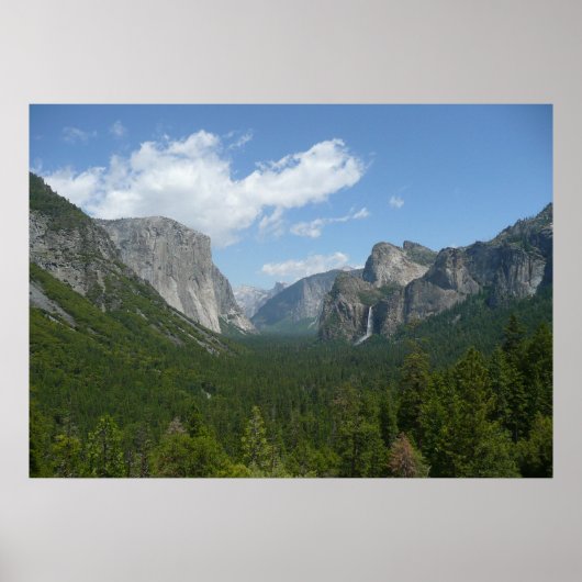 Inspiratiepunt in het Nationaal Park Yosemite Poster (Voorkant)