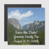 Inspiratiepunt in Yosemite Save the Date (Voorkant / Achterkant)