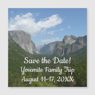 Inspiratiepunt in Yosemite Save the Date