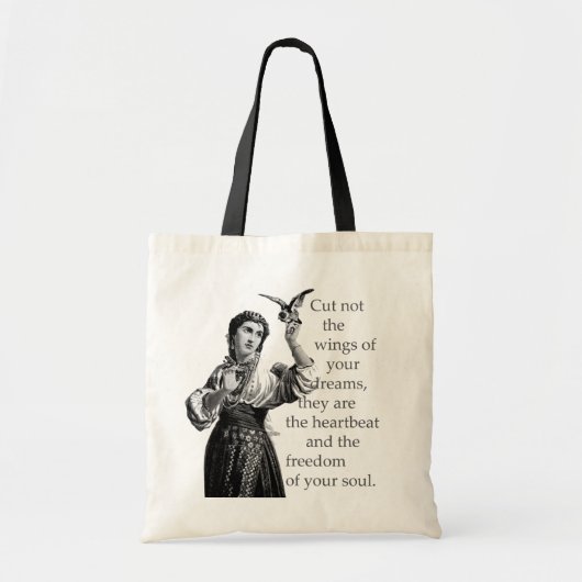 INSPIRATIEQUOTEN VOOR VROUWEN TOTE BAG (Voorkant)