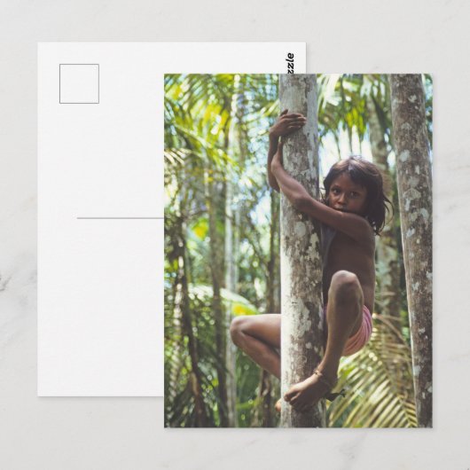 Inspiraties. Bomen Briefkaart (Voorkant / Achterkant)