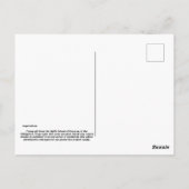 Inspiraties. Jonge Filippijnse dame. Briefkaart (Achterkant)