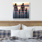 Inspiratieve Gezinsquote Canvas Afdruk (Insitu (Slaapkamer))
