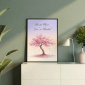 Inspiratieve Kersenbloesem Sakura Poster Wandkunst
