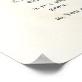 Inspiratieve Moeder aan Kind Poster (Hoek)