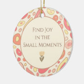 Inspiratieversiering met aangepaste foto keramisch ornament (Links)