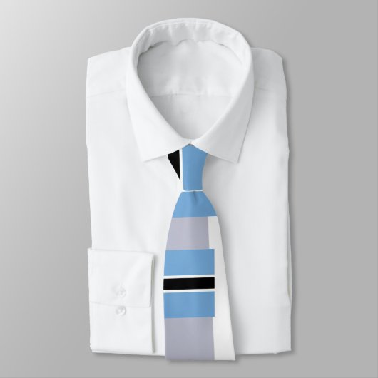 Inspiratievlaggen (Botswana) Stropdas (Gebonden)