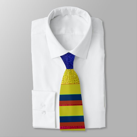 Inspiratievlaggen (Colombia) Stropdas (Gebonden)