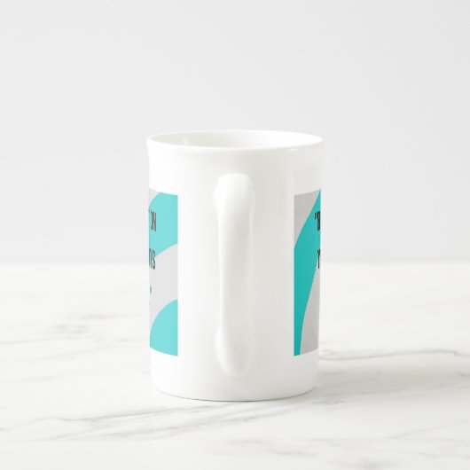 Inspiration Bone China Mok (Achterkant)