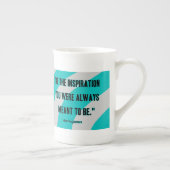 Inspiration Bone China Mok (Rechts)